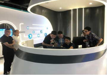 软件学院创研团队赴湖南森鹰科技集团考察交流